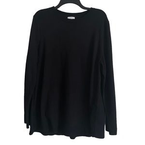 J.Jill Women’s black sweater size XL 55%Cotton 25%Rayon 20%Nylon